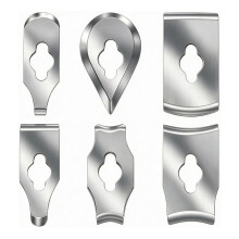 6-Piece Woodworking Multi-Tool Set: Versatile Spatula Putty Blade Paint Scraper for DIY Renovation & Crafting(No Handle)