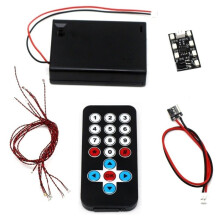 LED Light Driver Board Remote Control Kit with 7 LED Strips for Toys Models Robots DIY Lighting Cars Anime Scene Model