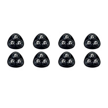 8 Pack Self Adhesive Appliance Sliders , Peel & Stick Kitchen Countertop & Furniture Rollers, 360 Wheels