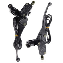 2Kit Brake Pump Left Right Handle Brake for Citycoco Electric Scooter Brake with Signal Wire E-Bike Brake Lever