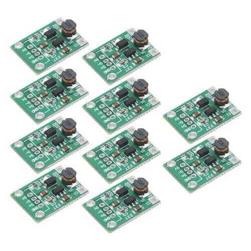 10PCS - Step  Power Module 500mA 1-5V to 5V, 5V Output Voltage Regulator Power Supply Module for  DIY