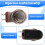 2pcs Momentary Touch Foot  Normally Open SPST 2 PIN Stomp Box Push Button Footswitch for Guitar 5