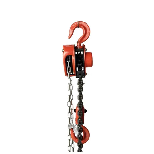 Zware handkettingtakel met veiligheidshaak - capaciteit van 3, 10 en 20 ton