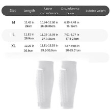 (M, white) 1Pairs Honeycomb Shin Guards Breathable Impact Protection Lightweight Defender for Ski & Soccer Sports Kids Adults Athletes