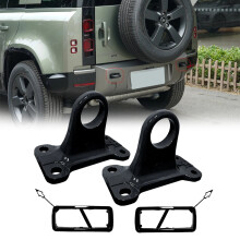 Duurzame metalen trekhaken voor achterop de aanhangwagen (set van 2) voor Land Rover Defender 2020-2021