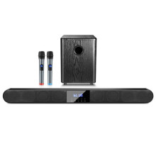 Krachtig Bluetooth home theater-geluidssysteem met draadloze karaoke en subwoofer