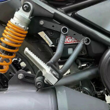 New Motorcycle Accessories Passenger Footpeg Lowering Kit for Honda CM300 CM500 Rebel CM 300 CM 500 Foot Peg Black