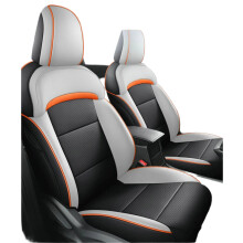 Aangepaste complete set autostoelhoezen voor MG4 EV Mulan (2022-2024) - Voor- en achterbekleding
