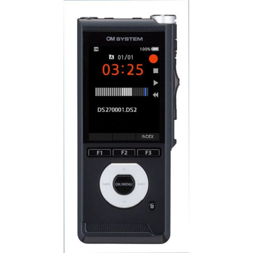 Dictaphone Om System DS 2700 Noir avec license ODMS 8