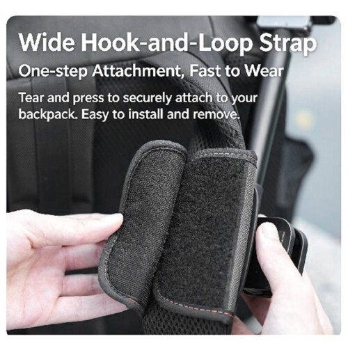 Action Camera Accessory Extension Rod & Backpack Clip Mount - Convenient Setup for Filming 1