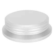 Premium All-Aluminum LP Record Stabilizer - Enhance Vinyl Sound Quality, Reduce Vibration Universal Fit for Turntables
