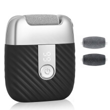Electric Foot Callus Remover Rechargeable Pedicure Tool for Dead Skin, Calluses & Rough Heels - Portable Foot File Black