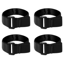 4Pack Mic Sleeve Holder for  Mic  Microphone Strap for Speech, Livestream, Interview Handheld Microphone