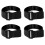 4Pack Mic Sleeve Holder for  Mic  Microphone Strap for Speech, Livestream, Interview Handheld Microphone 1