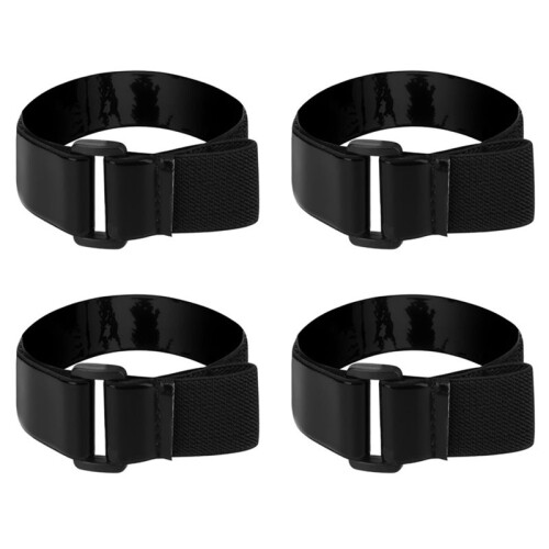 4Pack Mic Sleeve Holder for  Mic  Microphone Strap for Speech, Livestream, Interview Handheld Microphone
