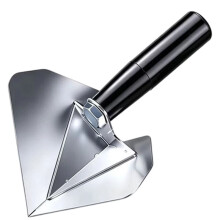 Stainless Steel Corner Trowel 90 Degree Internal External Drywall Plaster Finishing Tool Easy for Wall Angle DIY