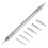 Double-Ended Leather  Pen (Includes 8 Interchangeable Tips, 0.6-3mm) - Leather Embossing and Marking Tool 1
