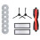 11 PCS Replacement Accessory Set, Compatible Compatible with  Robot Vacuum S20+ S20 /B108GL Main Side Brush Filter Mop 1
