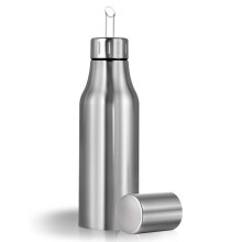1000ml Stainless Steel Oil Dispenser Bottle, Pour Spout, Leak Proof Olive Oil Decanter, Kitchen Cooking Salad Dressing