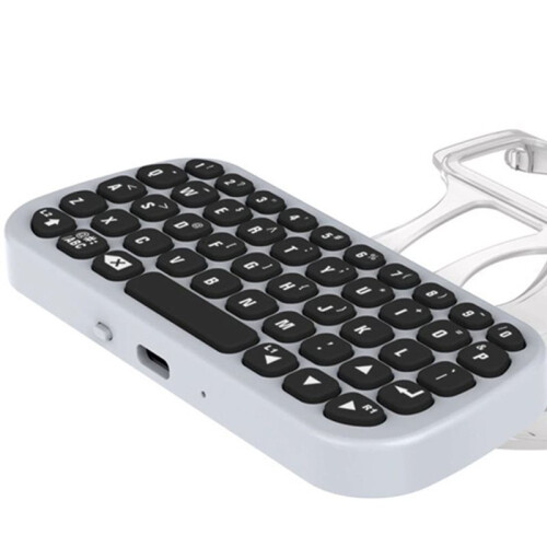 Wireless Keyboard for PS5 Controller, Combing  Keyboard with Controller, Wireless  Chatpad 1