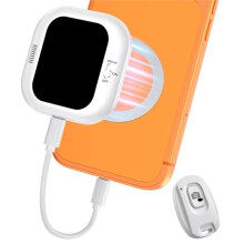 Magnetic Wired Selfie Monitor Screen, Portable Phone Vlog Camera Back Screen for & Android
