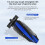 2PCS Roller Brush for  Deebot  2 / 2 Pro Robot Vacuum Cleaner Replacement Vacuum Main Brush Parts 3
