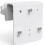 2 Pack Gutter Mount Bracket for AOSU SolarCam D1 Classic & ANSQUE GU01/SA01 Outdoor Wireless Security Cameras 2