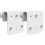 2 Pack Gutter Mount Bracket for AOSU SolarCam D1 Classic & ANSQUE GU01/SA01 Outdoor Wireless Security Cameras 3