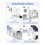 2 Pack Gutter Mount Bracket for AOSU SolarCam D1 Classic & ANSQUE GU01/SA01 Outdoor Wireless Security Cameras 6
