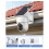 2 Pack Gutter Mount Bracket for AOSU SolarCam D1 Classic & ANSQUE GU01/SA01 Outdoor Wireless Security Cameras 5
