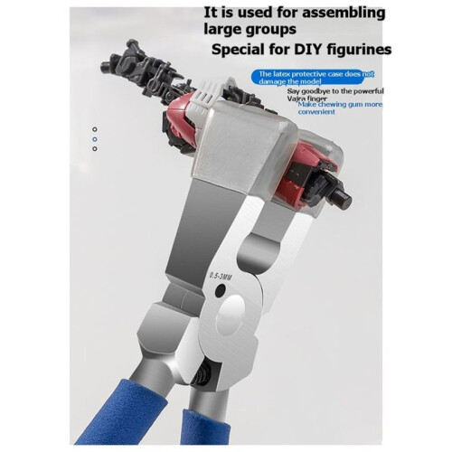 Multi-Functional Clamp Pliers - Model Assembly Helper, Holding Tool for Crafts, Electronics, and DIY Projects 1