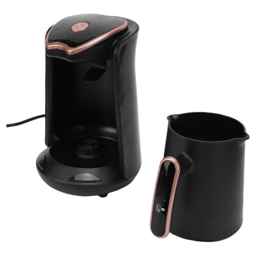 Turkish Coffee Maker, Portable Automatic Coffee Pot, Consistent Hot Brewer with Compact Design, Ideal for Home EU