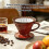 Pour over Coffee Maker & Ceramic Dripper, 1-4 Cup V60Filter Cone, Hand Brewed Cone for Home, Camping Rust Red 3