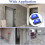 2Pcs Rub Brick with Handle Concrete 20 Grit Masonry Tools,Smoothing Cleaning Removing Marks Tool Surfaces Concrete Tools 6