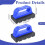 2Pcs Rub Brick with Handle Concrete 20 Grit Masonry Tools,Smoothing Cleaning Removing Marks Tool Surfaces Concrete Tools 7