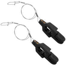 2pcs Fishing Downrigger Release Clips, Heavy-Duty Down Rigger Clips for Saltwater Boat Trolling