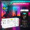 DOMRAEM ESP32 Pro 6-Kanal Digitaler WLED-Controller WLED Programmierbarer RGBIC Pixel-LED-Controller WS281X SK6812 3