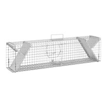 Kooi val voor het vangen van dieren 102 x 20 x 27 cm mazen: 25 x 25 mm
