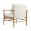 Teddy Bear Fur Wooden Armchair 4