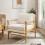 Teddy Bear Fur Wooden Armchair 2