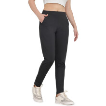 Damenhose Business Figurformend Elegant Schwarz 27 Zoll S — damenhose business, bürohose damen, slim fit hose damen