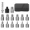 Screw Extractor Set, 15PCS Cr-Mo Steel Easy Out Bolt Extractor Set Hex Adapter, Socket Adapter, Stripped Screw 1
