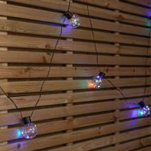 9.5m 100 LED Christmas Ball String Lights in Multi-Coloured