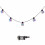 Premier 9.5m 100 LED Christmas Ball String Lights in Multi-Coloured 8