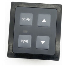 543-00096 Panel de Interruptores de Radio, Luz y Limpiaparabrisas para Excavadora para Doosan DX75 DX225 DX300 DX380