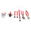 7-teiliges Batterie-Service-Kit Werkzeug 7
