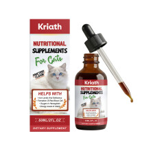 (60ml) Kriath Cat Nutritional Supplement Drops provide cats with a variety of nutrients to provide daily care and care for your pets.