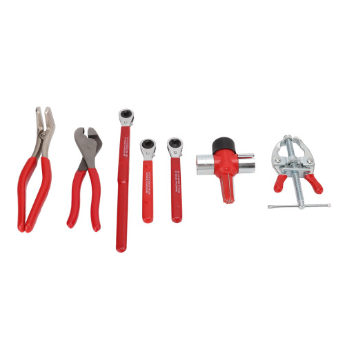 7-teiliges Batterie Service Kit Stahl