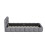 (3ft Single, Gray) Upholstered Bed Frame with Tufted Headboard & Slatted Base, Linen 7