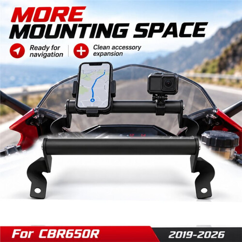 Motorcycle Phone Holder for  CBR650R 2019-2026 Navigation Mount Bracket Accessories 2